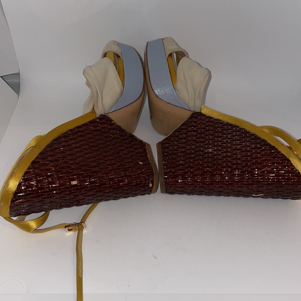 Salvatore Ferragamo wedge sandals size - 10 - Picture 8 of 12